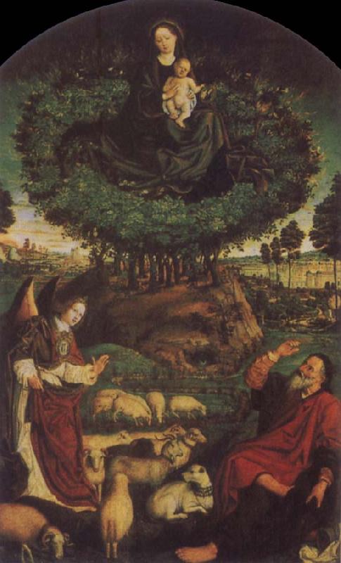 Nicolas Froment The Burning Bush oil painting image